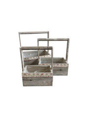 Le Monde Set Of 3 Garden Baskets
