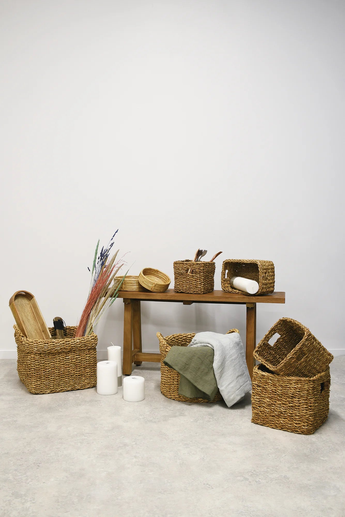 Briar Large Rectangle Baskets | 3 Sizes