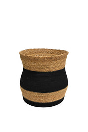 Bangla Baskets | Natural With Black Large