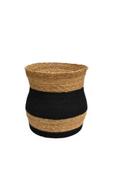 Bangla Baskets | Natural With Black Large