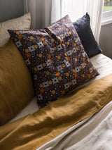 Citta Lisbon Euro Pillowcase | Blue Black Multi