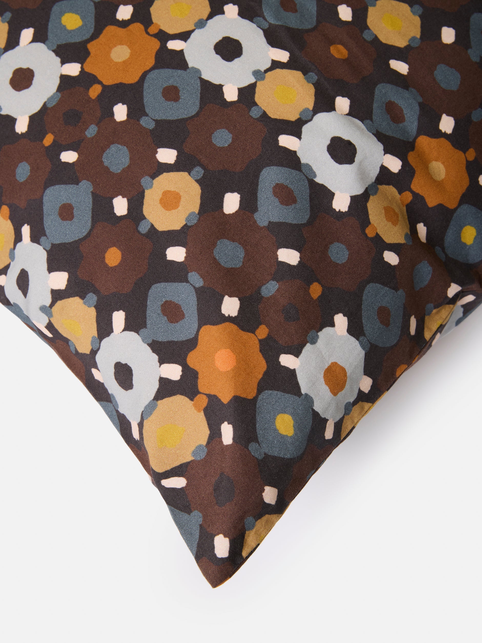 Citta Lisbon Euro Pillowcase | Blue Black Multi