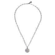 Dyrberg Kern Amara Necklace | Crystal Shiny Silver