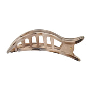 Tamed Flat Hair Claw | Light Tort
