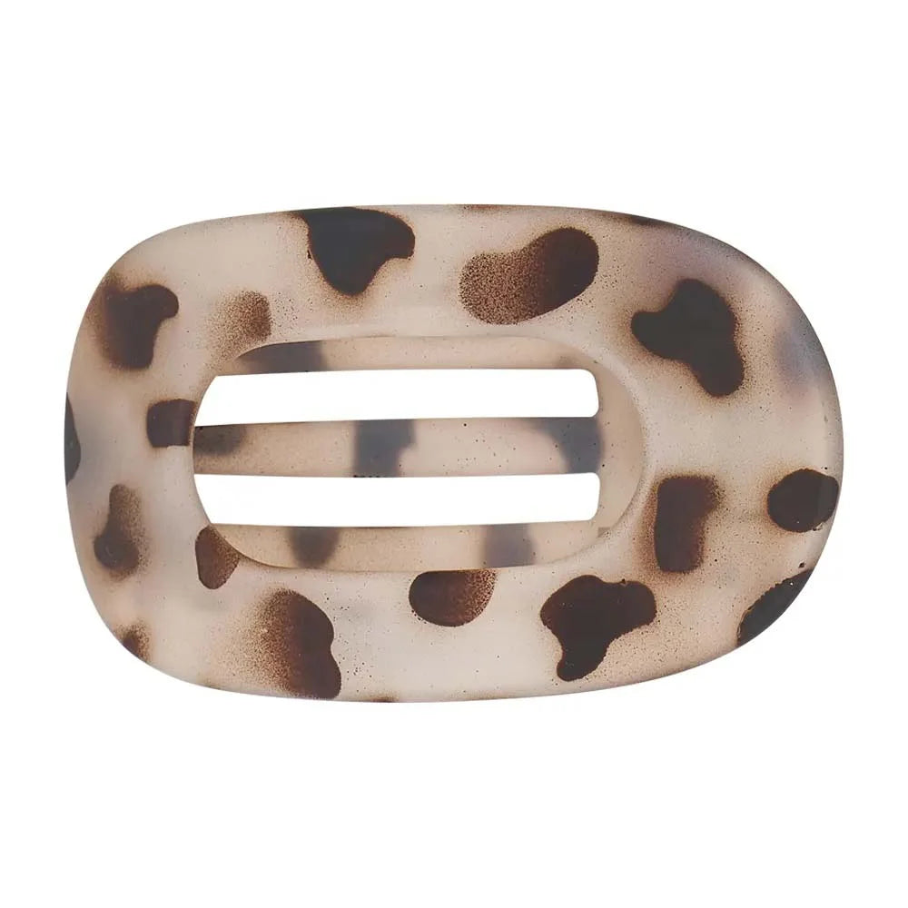 Tamed Flat Hair Claw | Light Tort