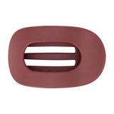 Tamed Flat Hair Claw | Plum