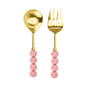 Orb Salad Server Set | Light Pink