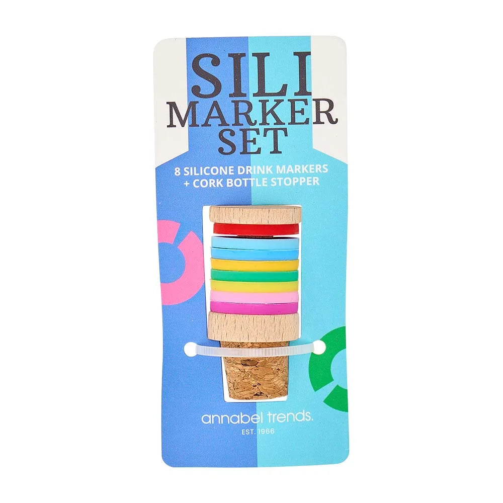 Sili Markers Drink Markers | Multi