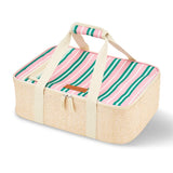 Picnic Make & Take Bag | Pink & Green Stripe