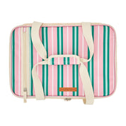 Picnic Make & Take Bag | Pink & Green Stripe