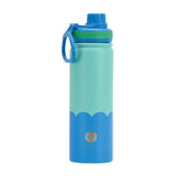 Wave Drink Bottle 600ml | Aqua Blue