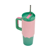 Super Sip Stainless Steel Wave Drink Cup | Musk Green