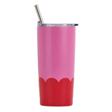 Smoothie Cup Wave 500ml | Pink Red