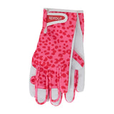 Sprout Goatskin Gloves | Cheetah Spot Pink