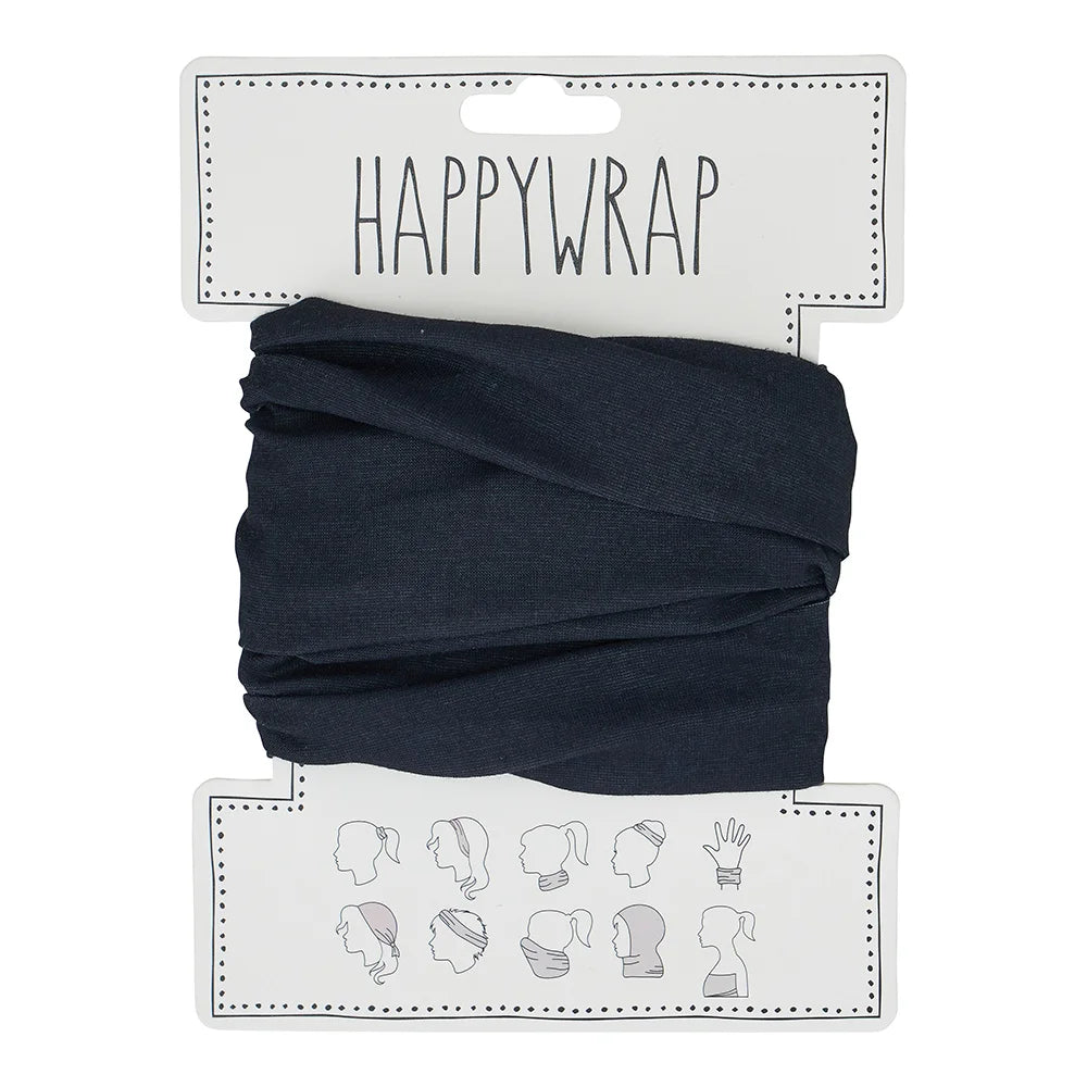 Happywrap Head Scarf | Black