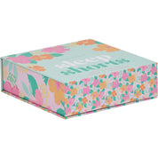 Maytime Sleep Shorts Hibiscus Large