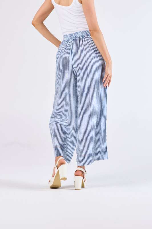 Au Hasard D'un Voyage Pant | Blue White
