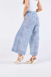 Au Hasard D'un Voyage Pant | Blue White