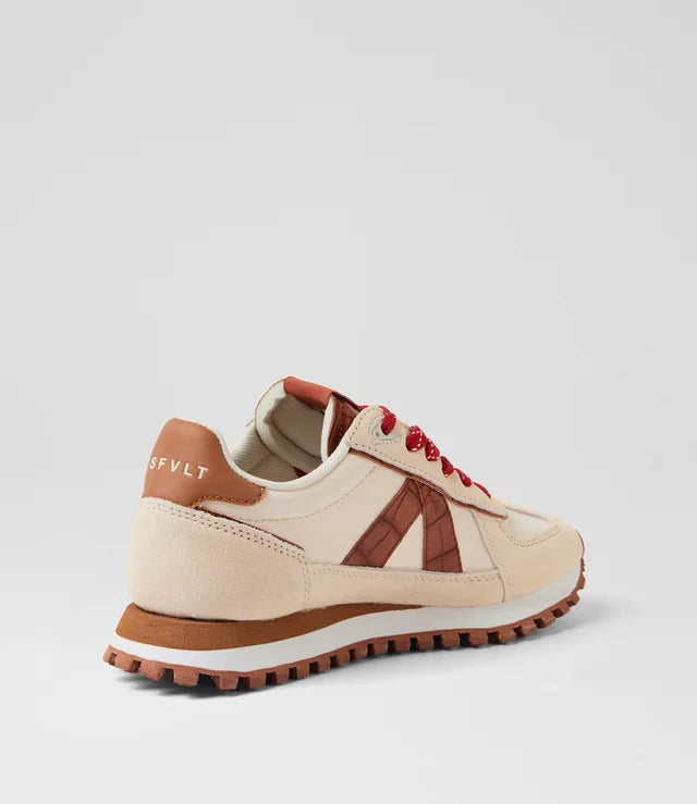 ASFVLT Gate Sneakers | Sable Brown Lava