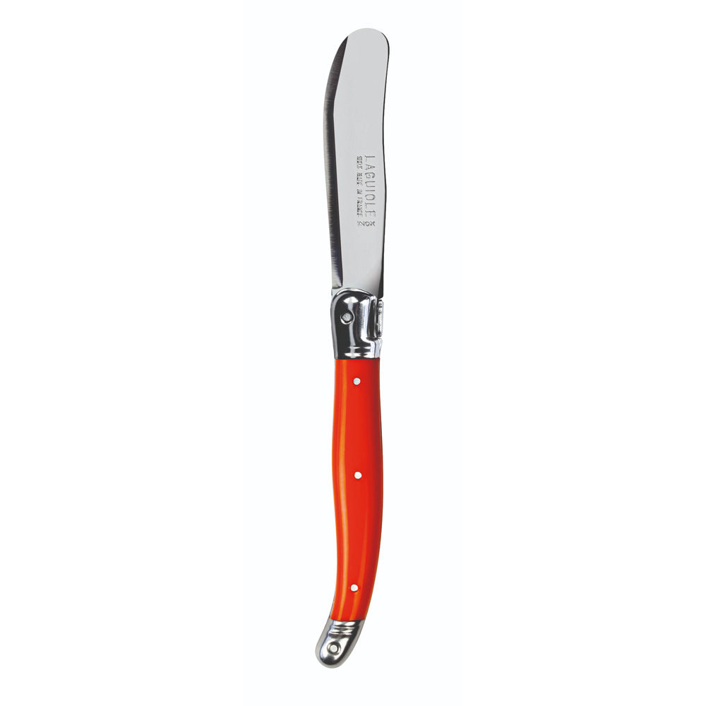 Laguiole Cheese Spreader | Orange