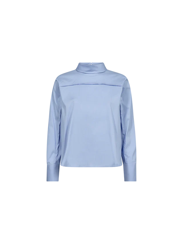 Mos Mosh Katalin Blouse | Brunnera Blue