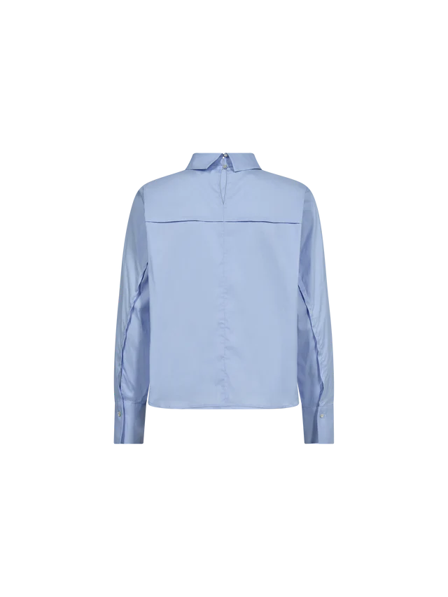 Mos Mosh Katalin Blouse | Brunnera Blue