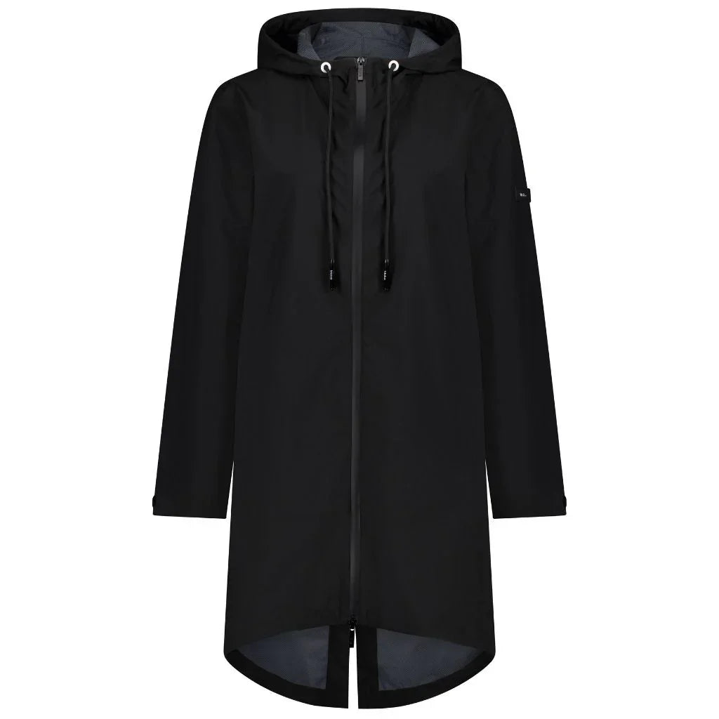 Moke Georgie Women's Rain Coat | Black
