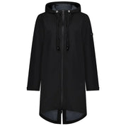 Moke Georgie Women's Rain Coat | Black
