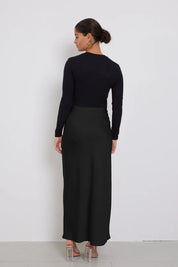 Bruuns Bazaar Acacia Joanelle Skirt | Black