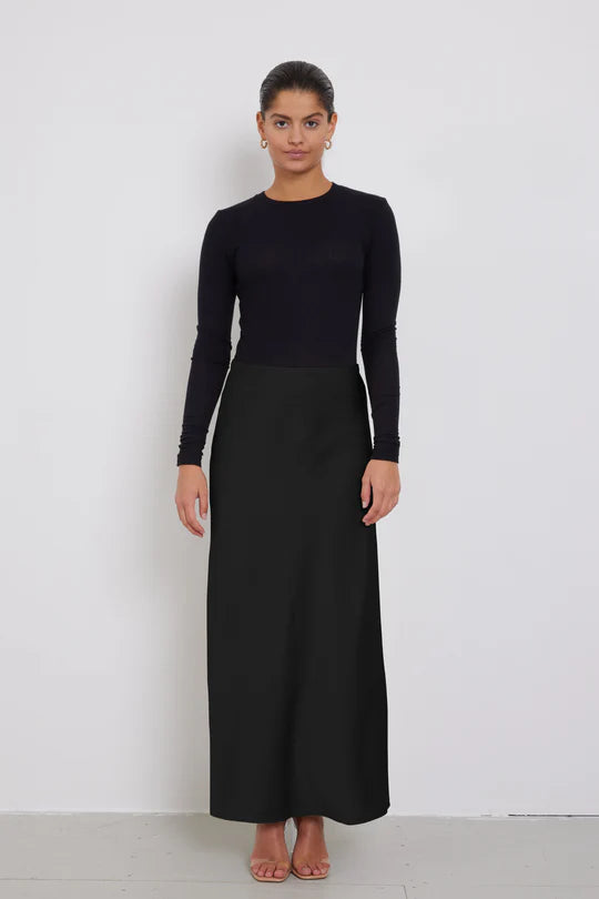 Bruuns Bazaar Acacia Joanelle Skirt | Black