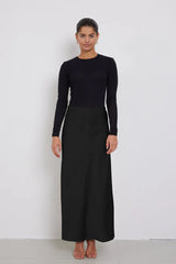 Bruuns Bazaar Acacia Joanelle Skirt | Black