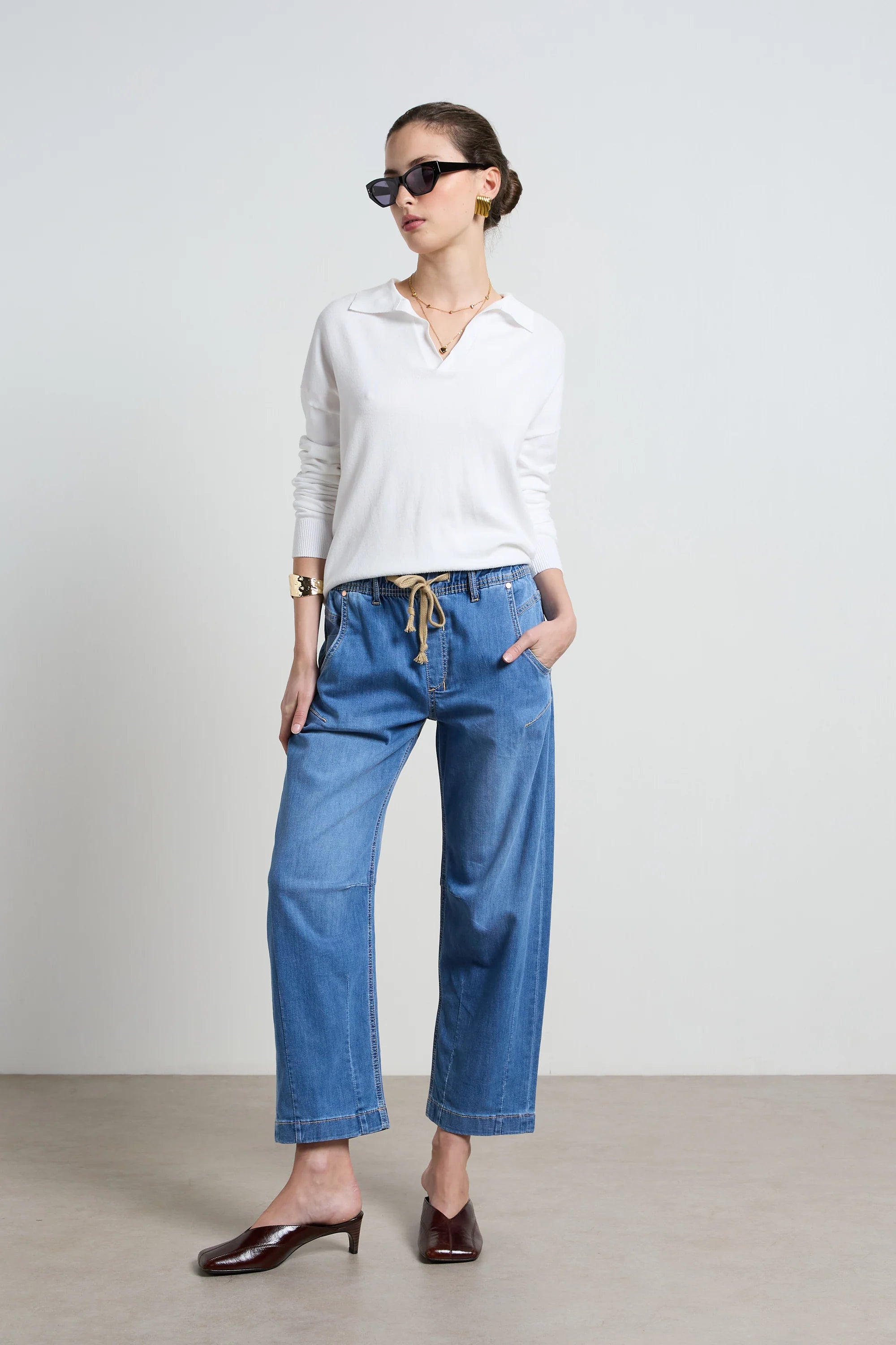Dricoper Active Rodeo Barrel Jeans | Blue