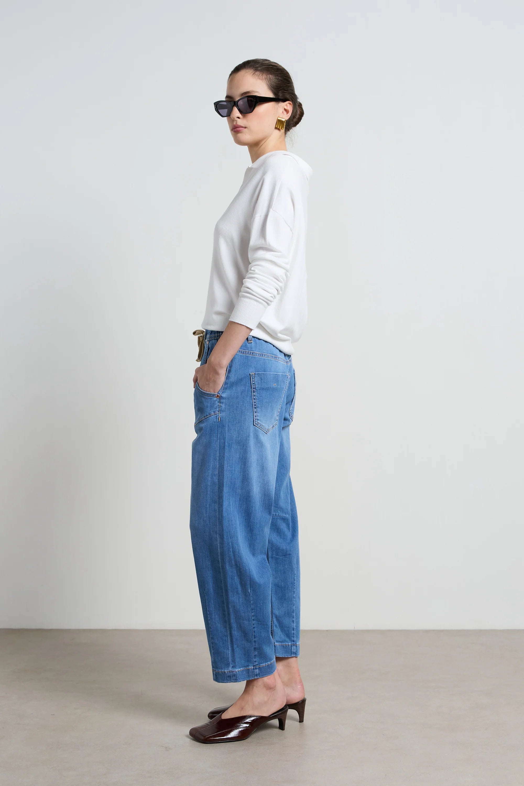 Dricoper Active Rodeo Barrel Jeans | Blue
