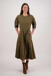 Briarwood River Dress | Khaki
