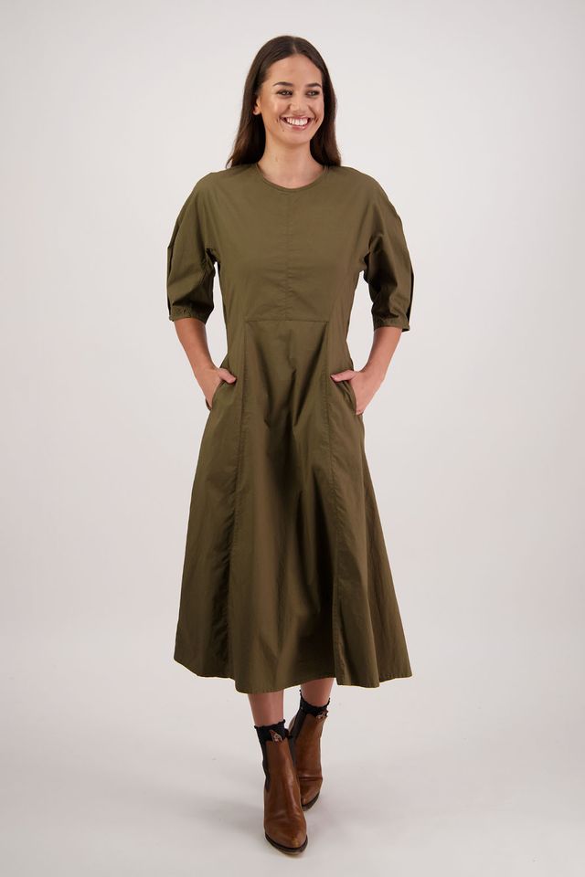 Briarwood River Dress | Khaki