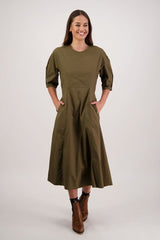 Briarwood River Dress | Khaki
