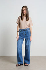 Dricoper Alora Rodeo Loose Pants | Blue