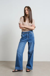 Dricoper Alora Rodeo Loose Pants | Blue