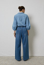 Dricoper Marlowe Coastal Denim Shirt | Blue