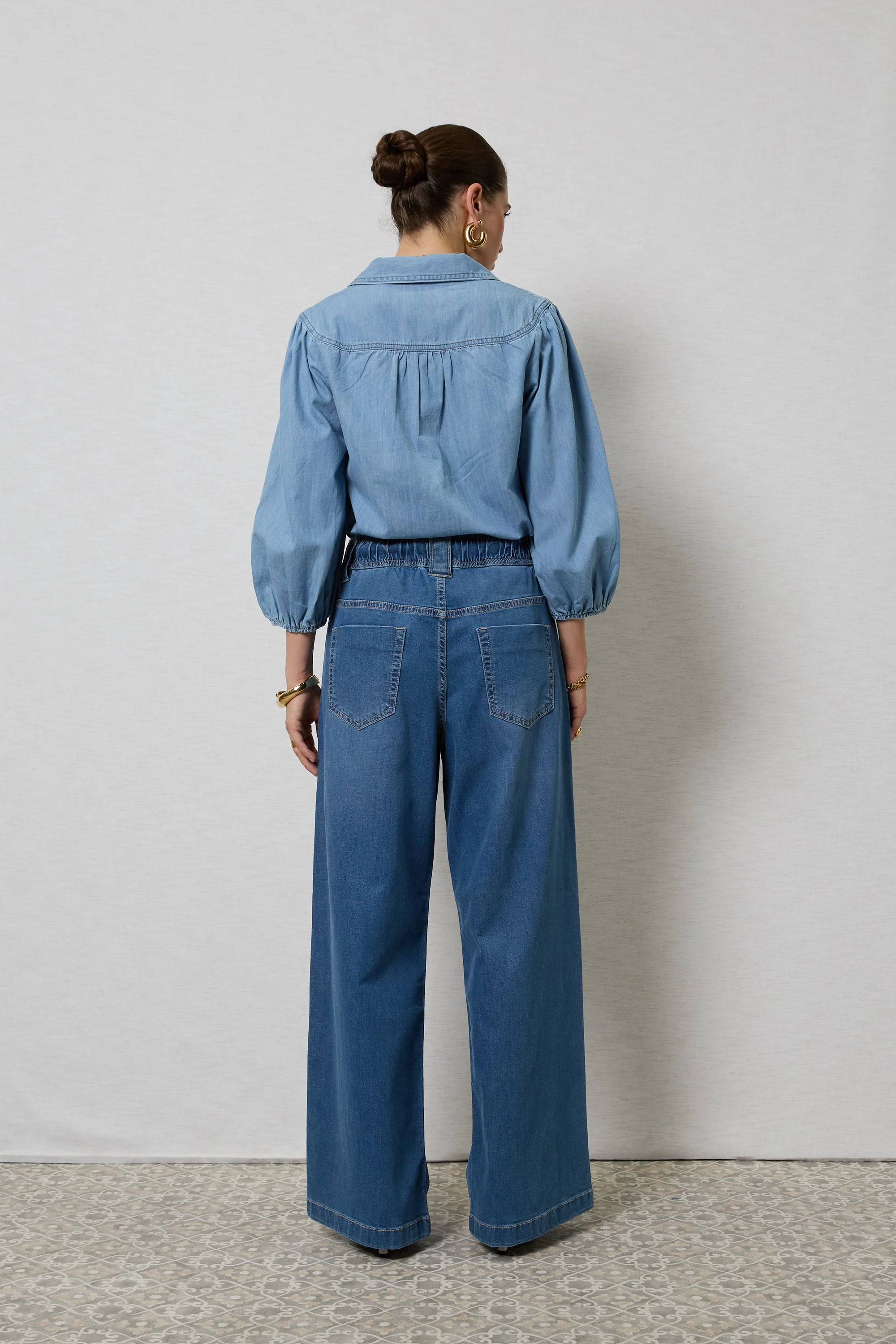 Dricoper Marlowe Coastal Denim Shirt | Blue