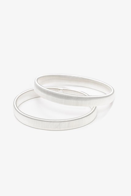Antler Sleeve Bands | Silver