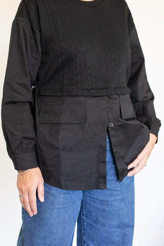 Antler Dual Shirt | Black