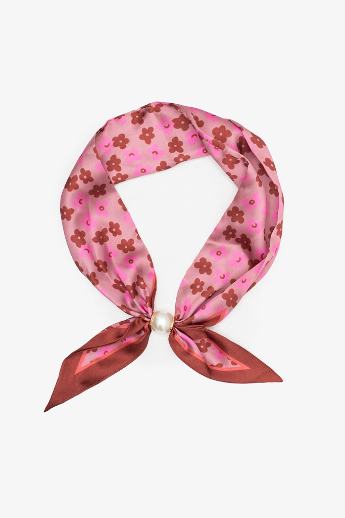 Antler Pearl Fasten Neck Tie Scarf | Daisy Dust