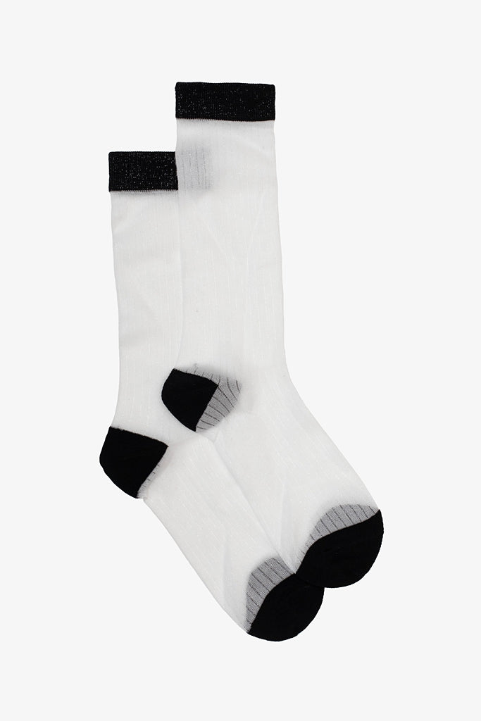 Antler Sheer Socks | Chantilly