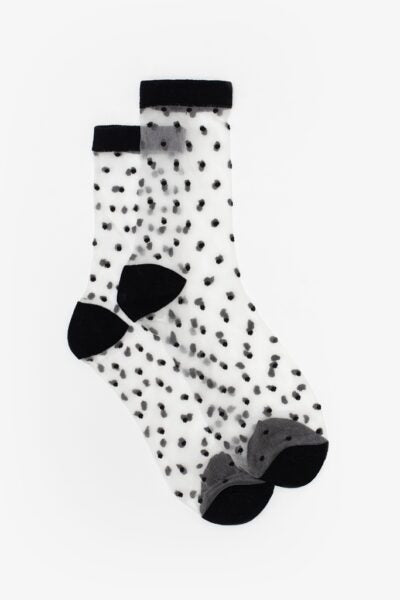 Antler Sheer Socks | Little Dots