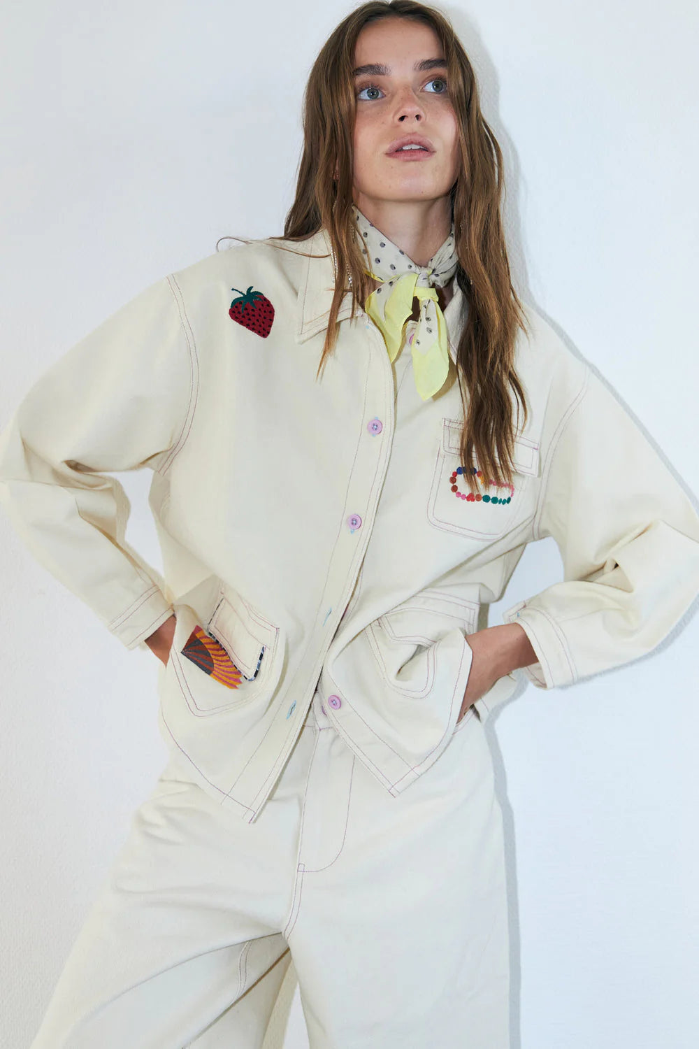 Lollys Laundry April Jacket | Creme
