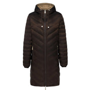 Moke Arnie Reversible Puffer Down Coat | Chocolate Palomino