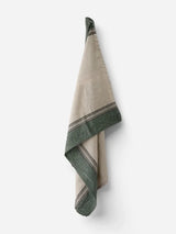 French Country Ribbon Atelier Tea Towel | Green Ribbon