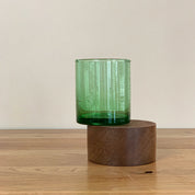 Beldi Green Wide Wine Water Glass | 350ml