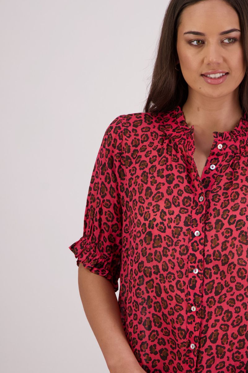 Briarwood Pearly Top | Animal Print